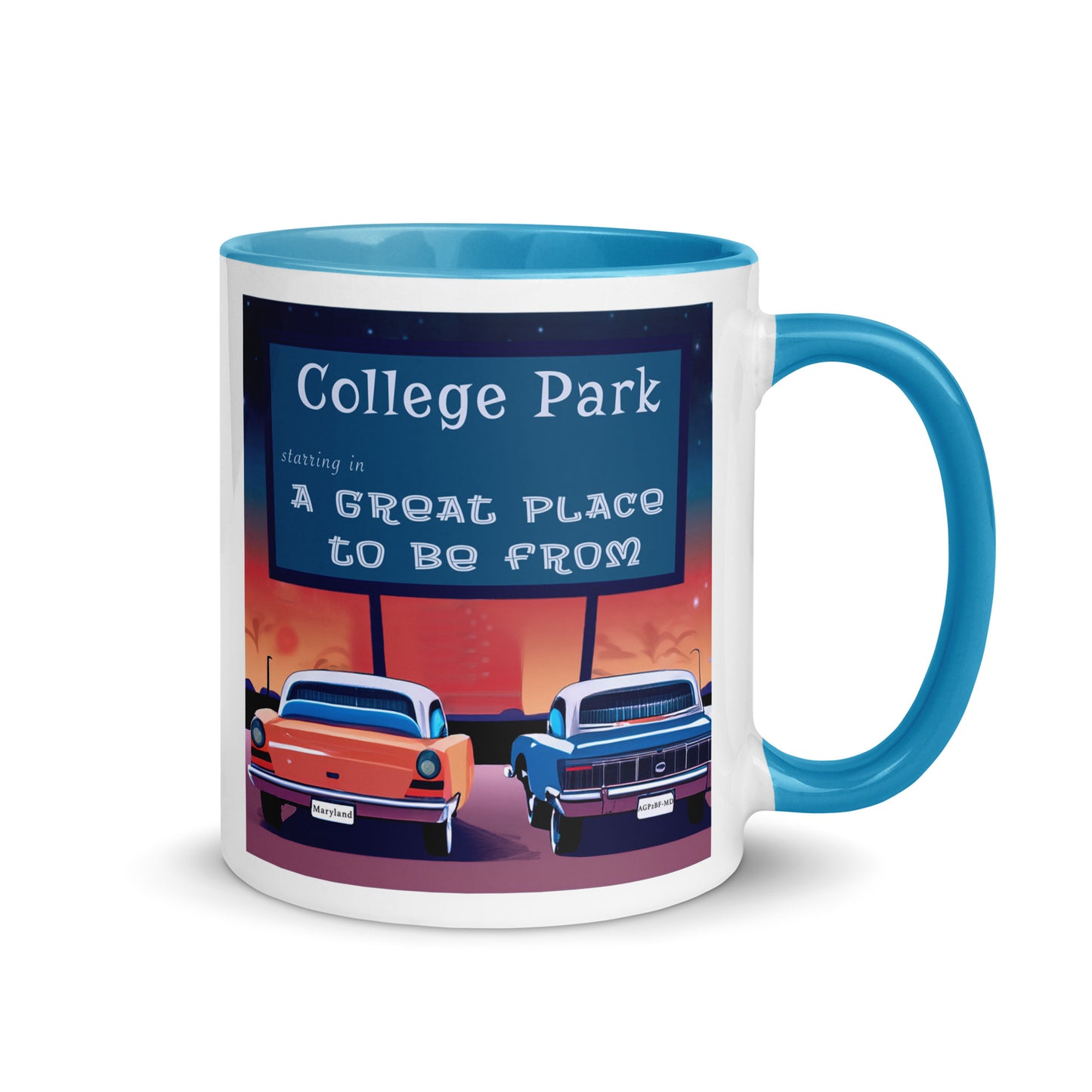 Drive-In Coffee Mug Maryland College Park