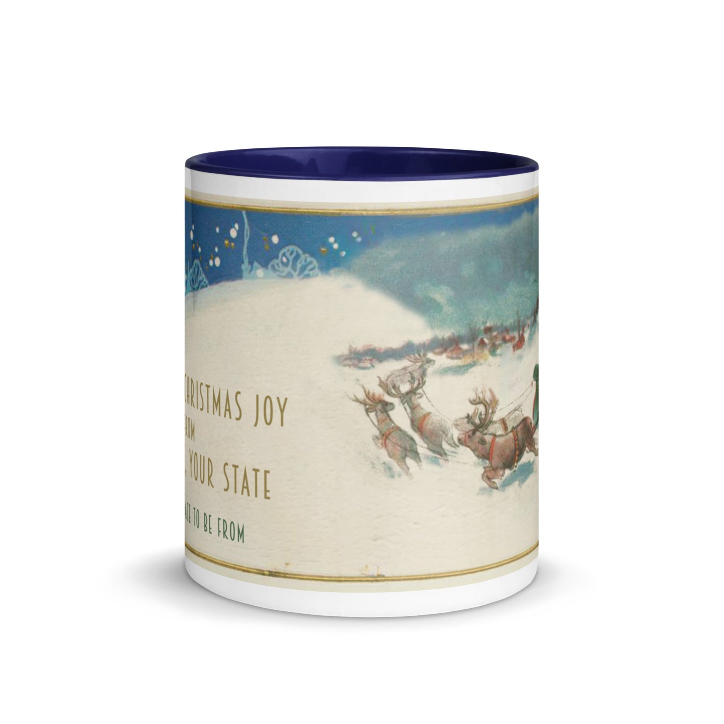 Spreading Christmas Joy Coffee Mug Custom