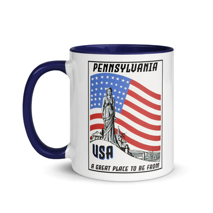 USA Coffee Mug Pennsylvania