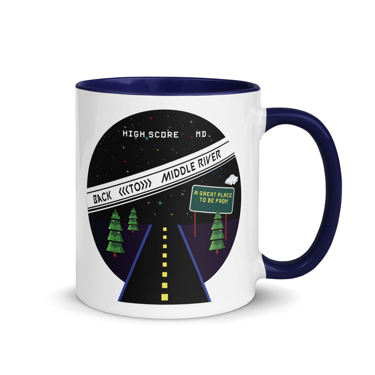 80s Coffee Mug Maryland Middle River