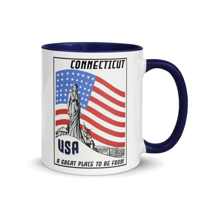 USA Coffee Mug Connecticut