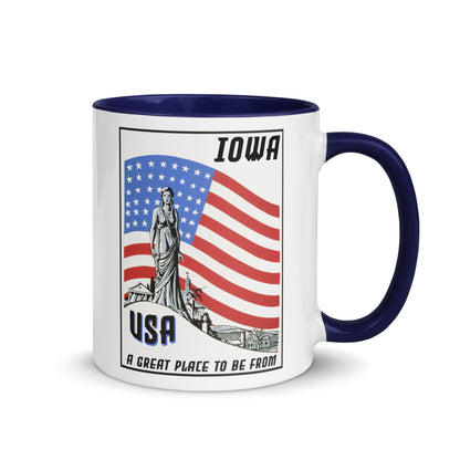 USA Coffee Mug Iowa