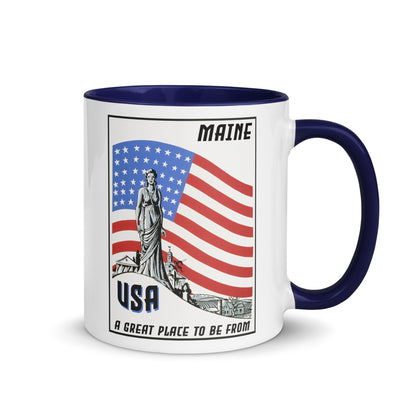 USA Coffee Mug Maine