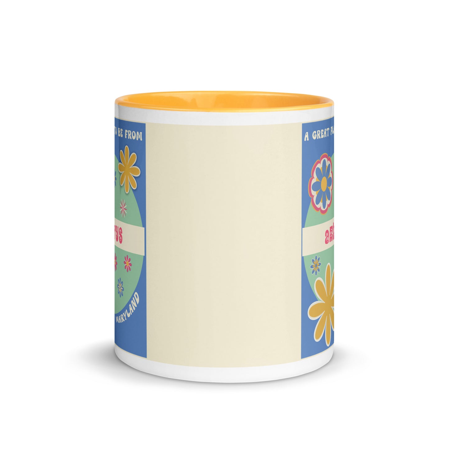 Flower Power Coffee Mug Maryland Arbutus