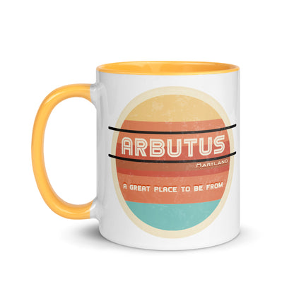 70s Coffee Mug Maryland Arbutus