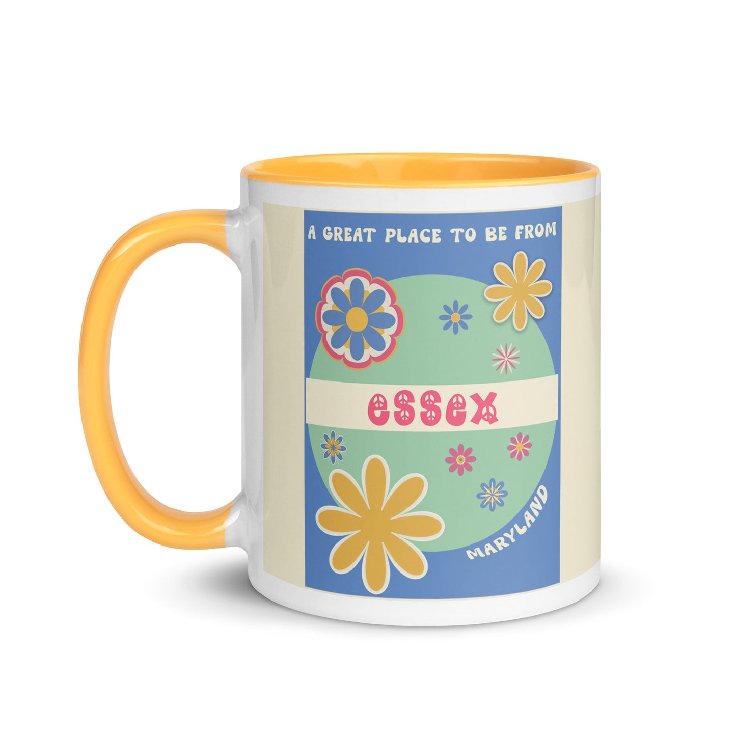 Flower Power Coffee Mug Maryland Essex