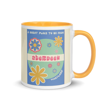 Flower Power Coffee Mug Maryland Aberdeen