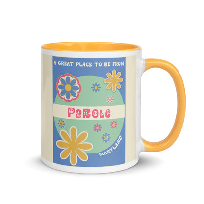 Flower Power Coffee Mug Maryland Parole