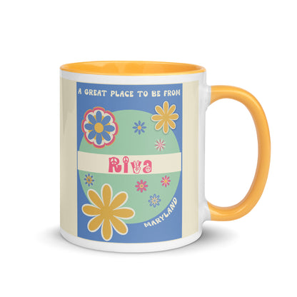 Flower Power Coffee Mug Maryland Riva