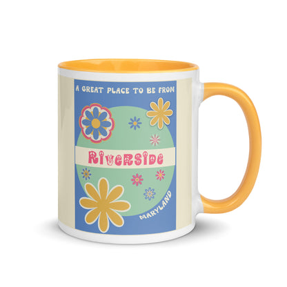 Flower Power Coffee Mug Maryland Riverside