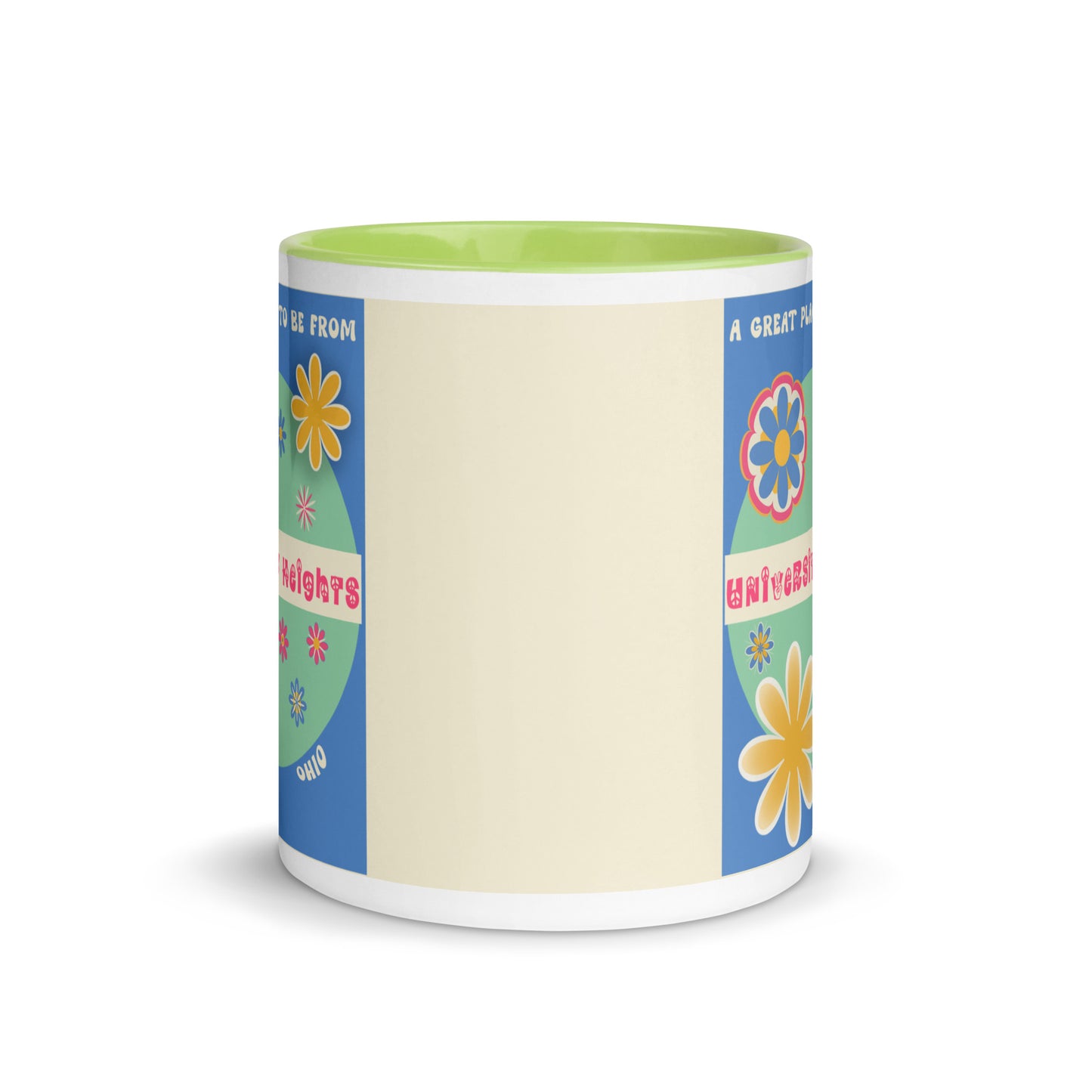 Flower Power Coffee Mug Ohio University Heights