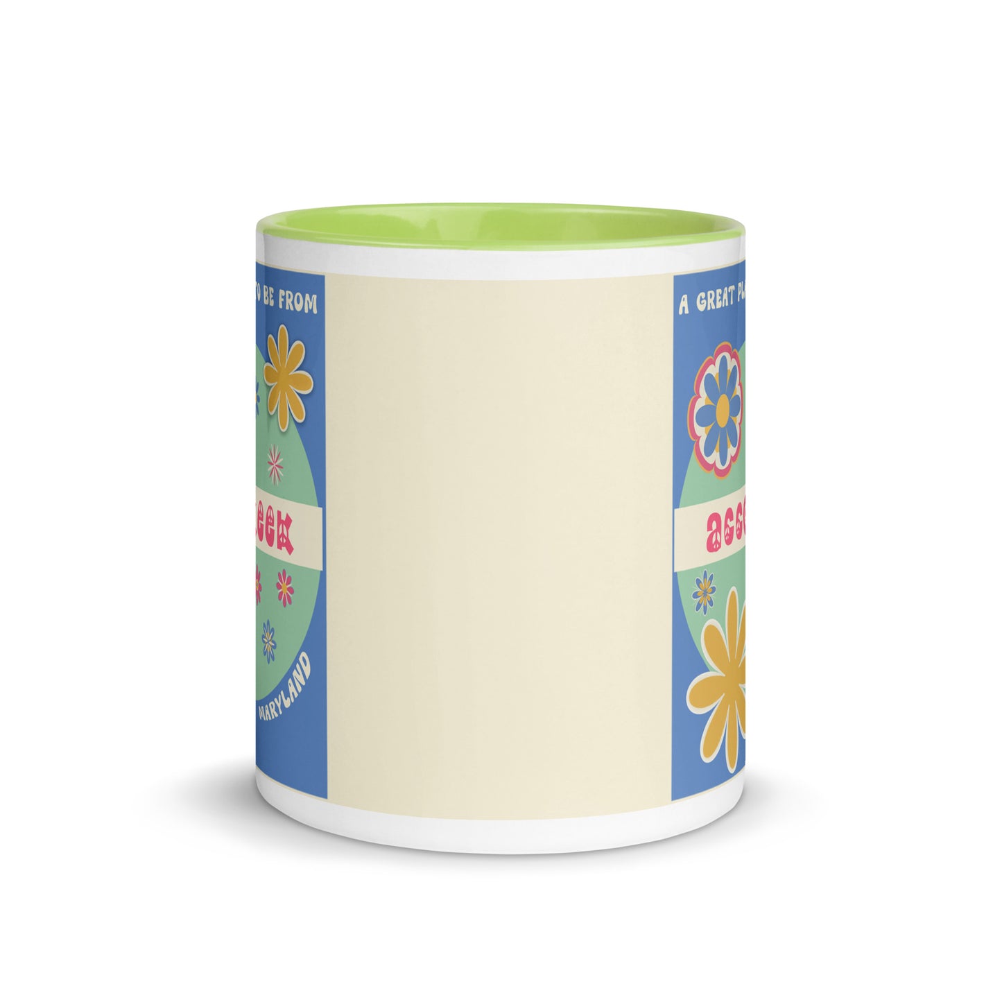 Flower Power Coffee Mug Maryland Accokeek