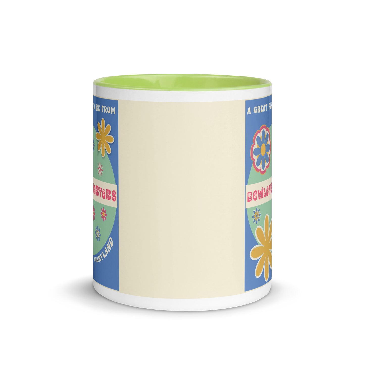 Flower Power Coffee Mug Maryland Bowleys Quarters
