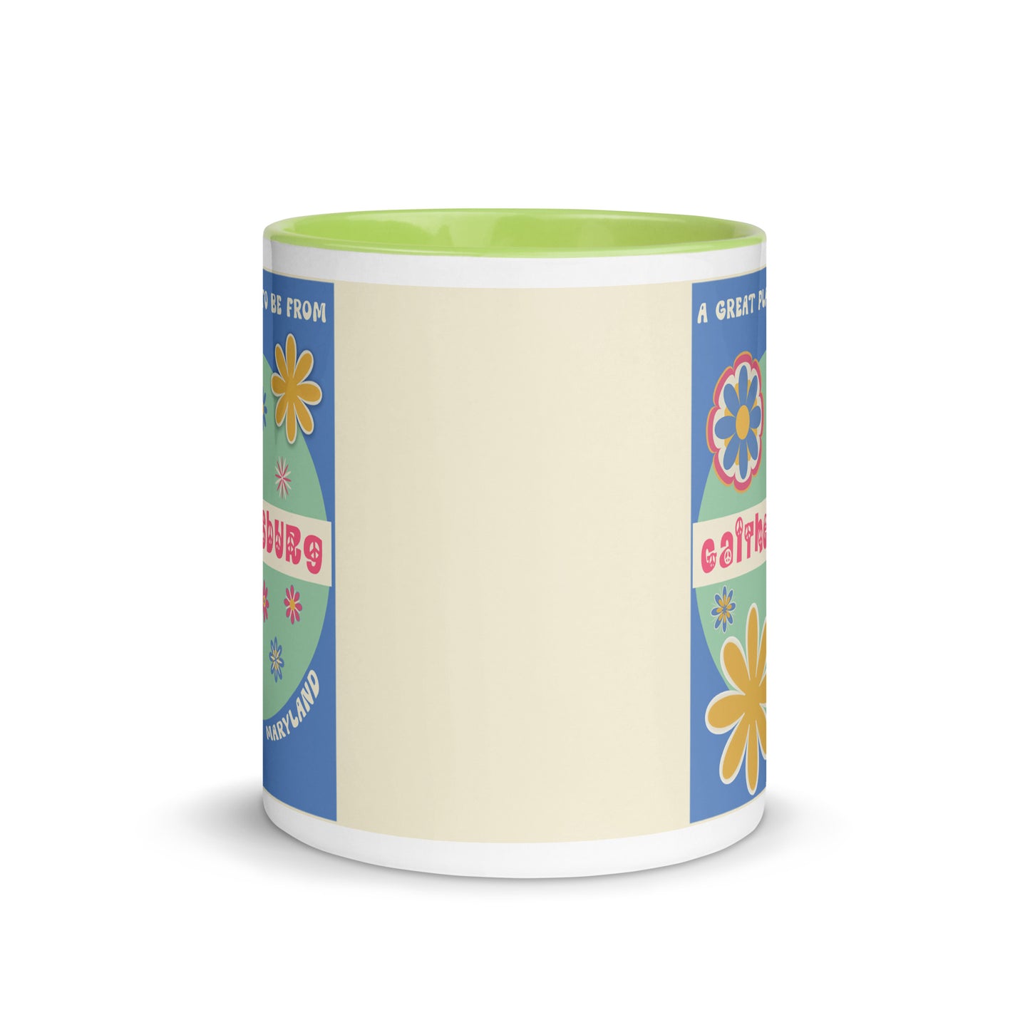 Flower Power Coffee Mug Maryland Gaithersburg