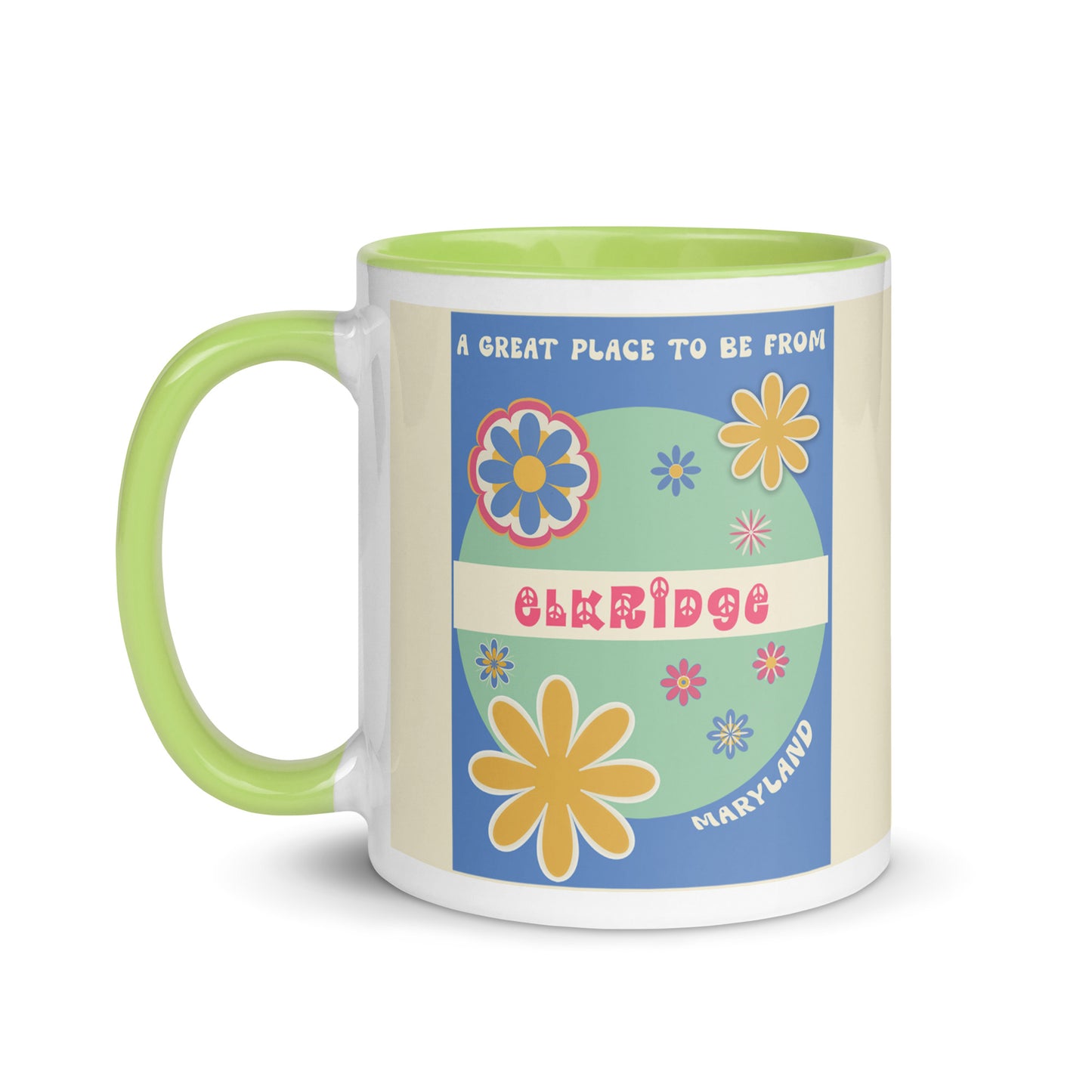 Flower Power Coffee Mug Maryland Elkridge