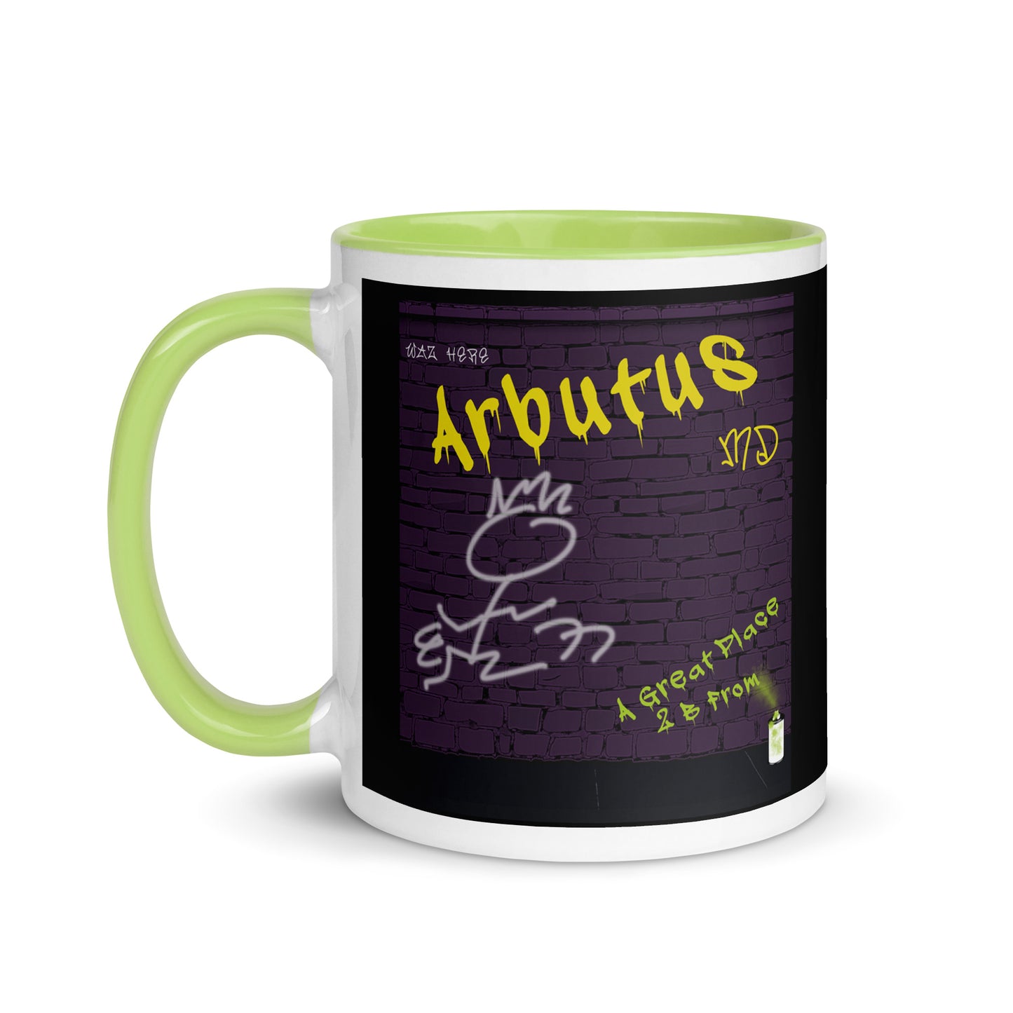 Graffiti Coffee Mug Maryland Arbutus