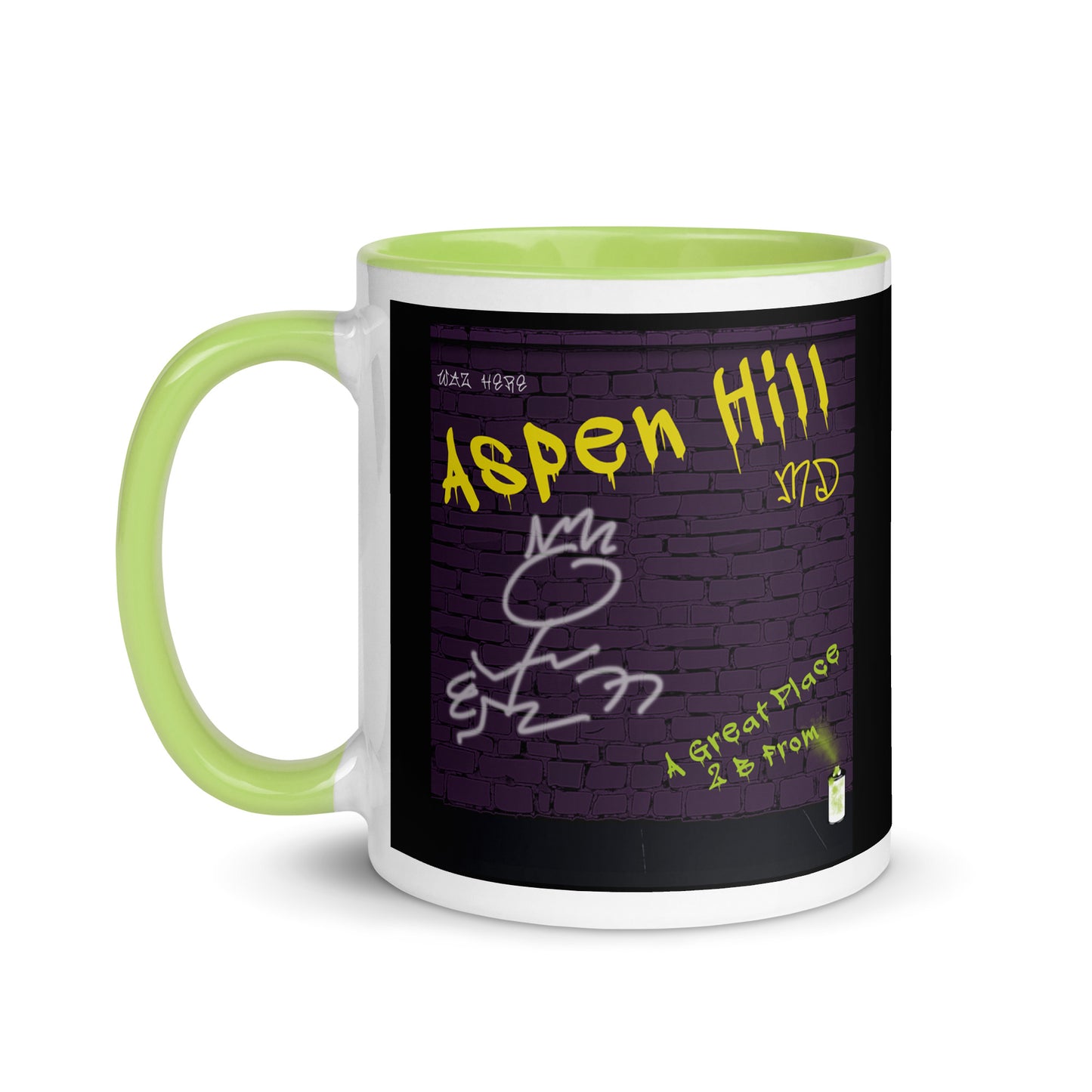 Graffiti Coffee Mug Maryland Aspen Hill