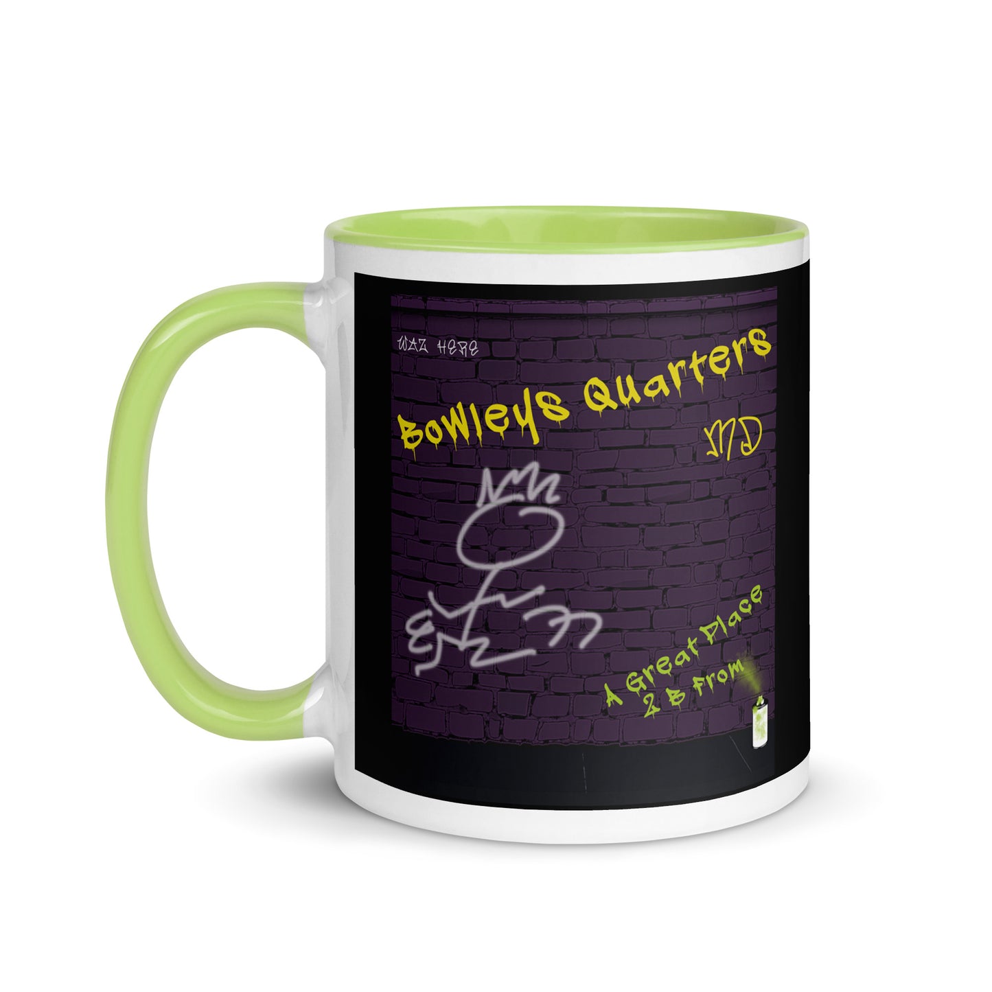 Graffiti Coffee Mug Maryland Bowleys Quarters