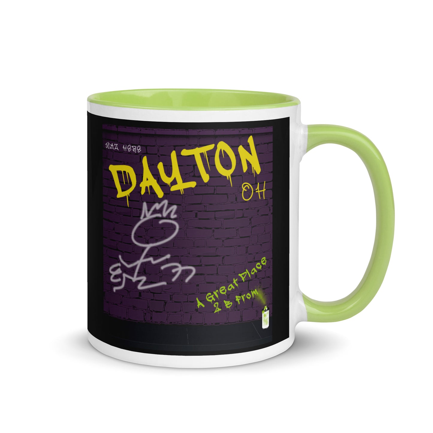 Graffiti Coffee Mug Ohio Dayton