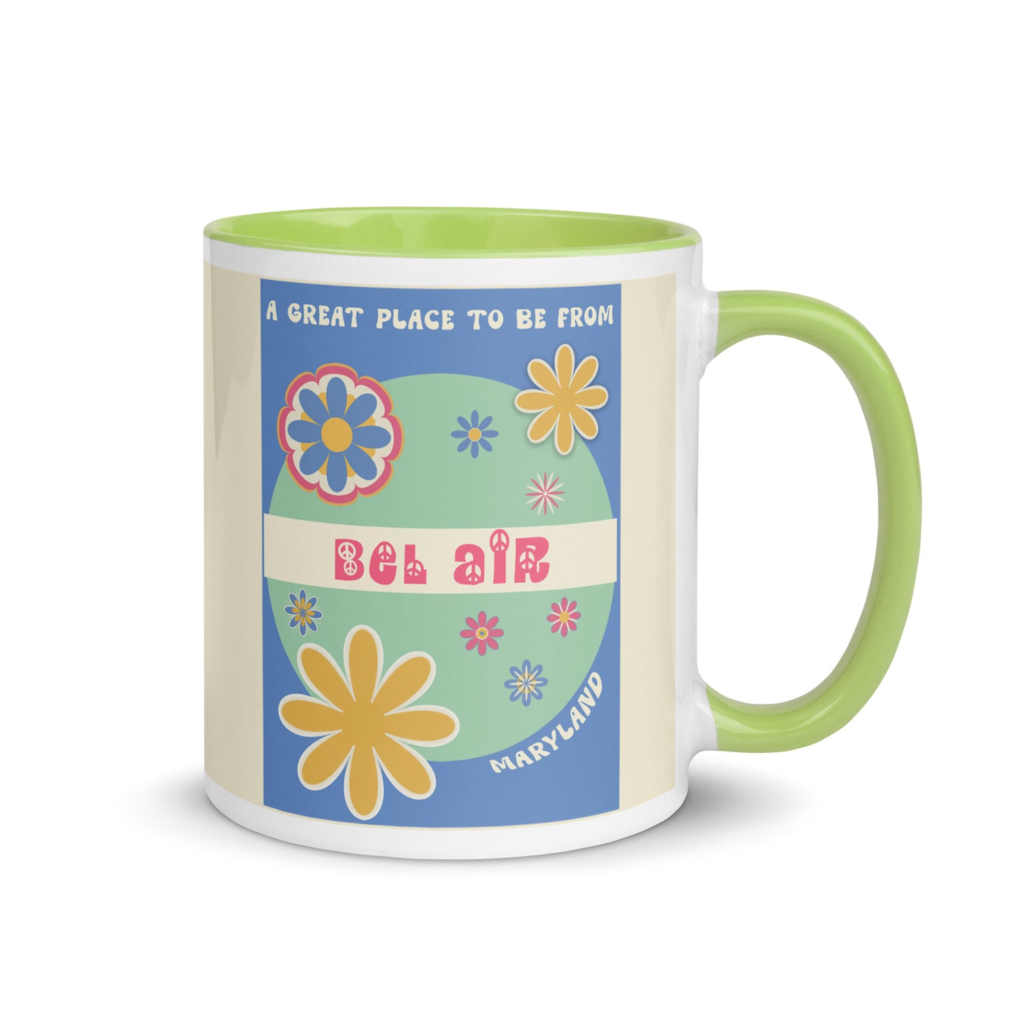 Flower Power Coffee Mug Maryland Bel Air