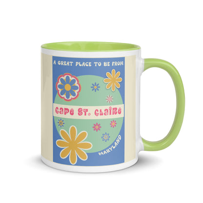 Flower Power Coffee Mug Maryland Cape St. Claire