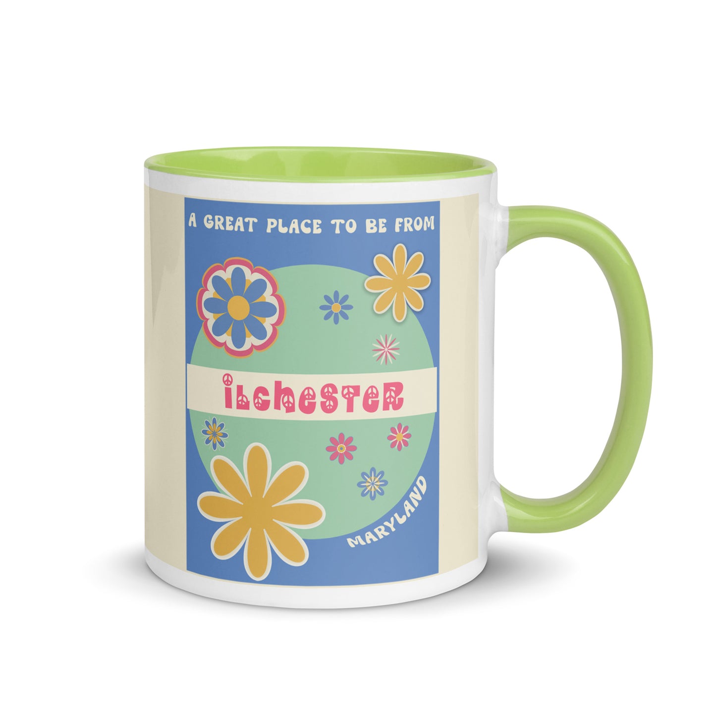 Flower Power Coffee Mug Maryland Ilchester