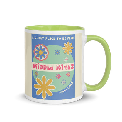 Flower Power Coffee Mug Maryland Middle River