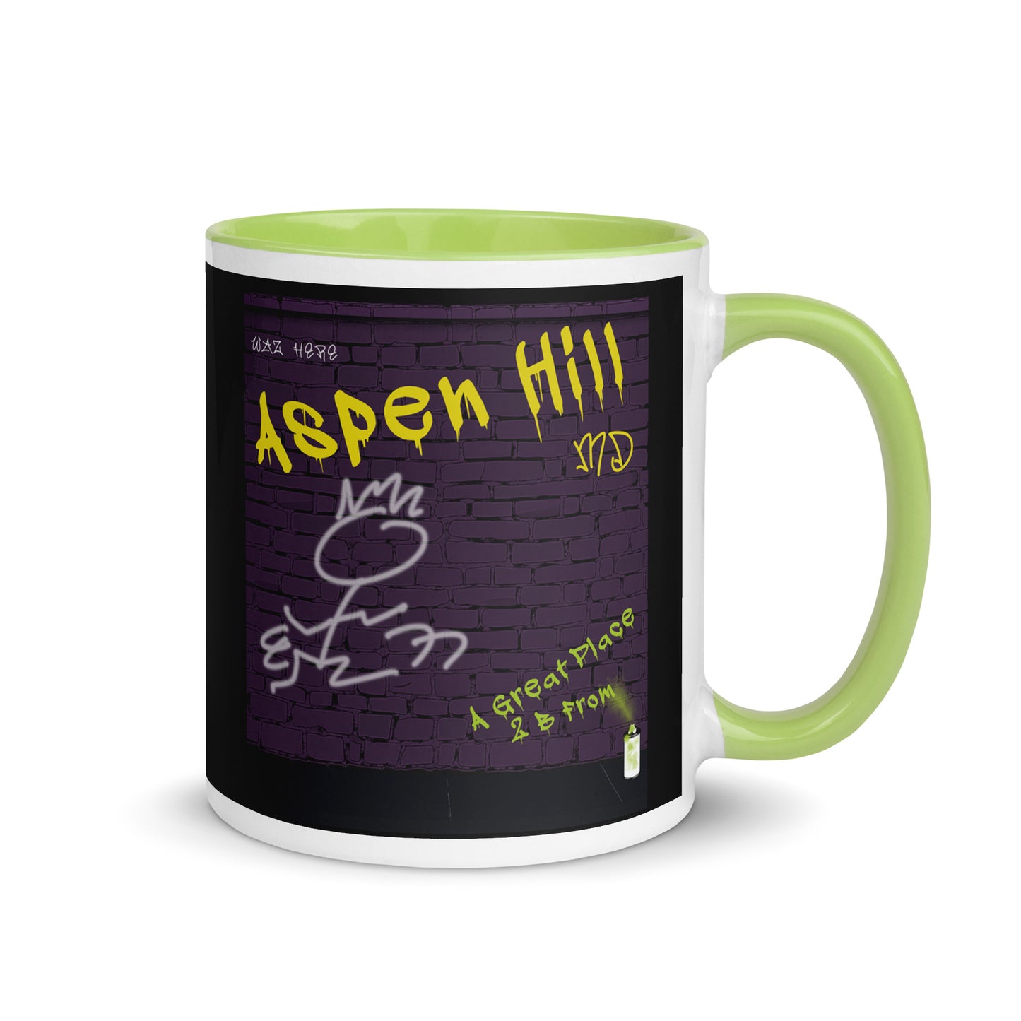 Graffiti Coffee Mug Maryland Aspen Hill