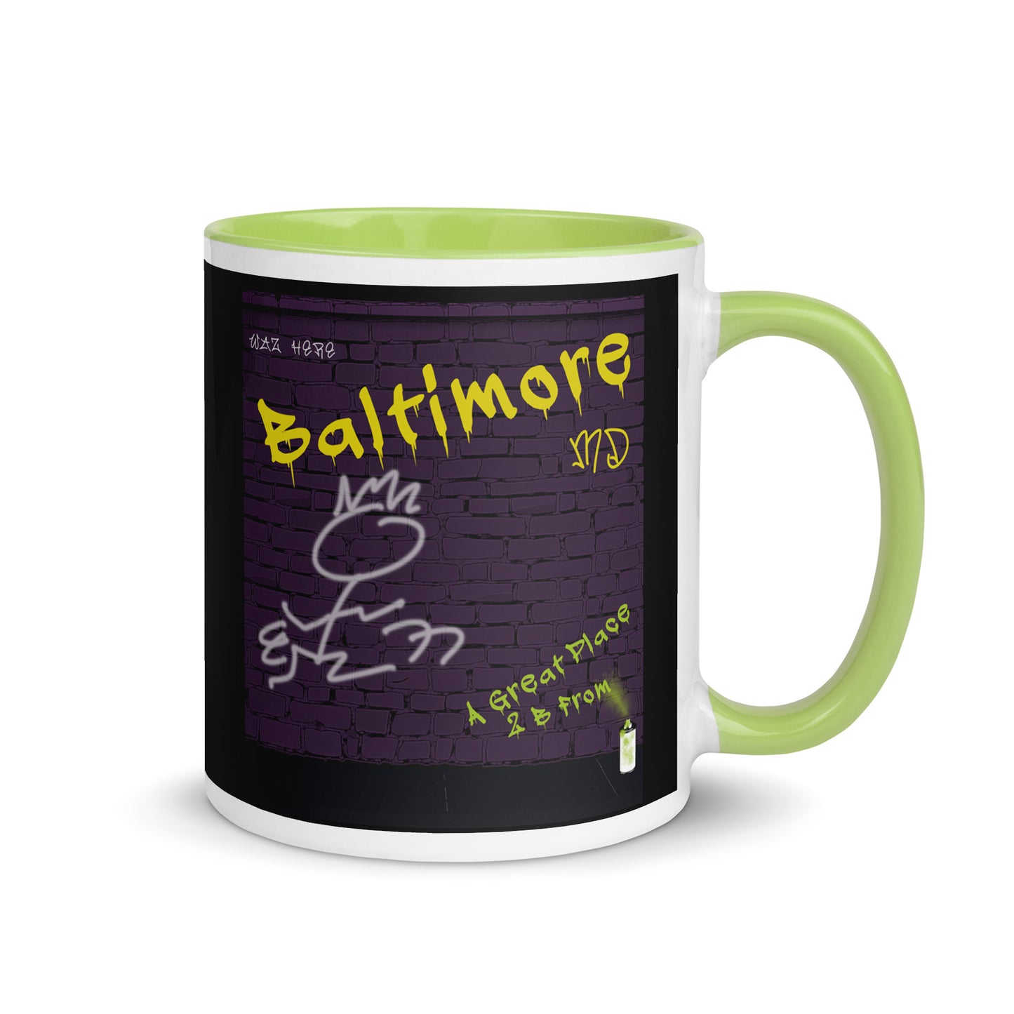 Graffiti Coffee Mug Maryland Baltimore