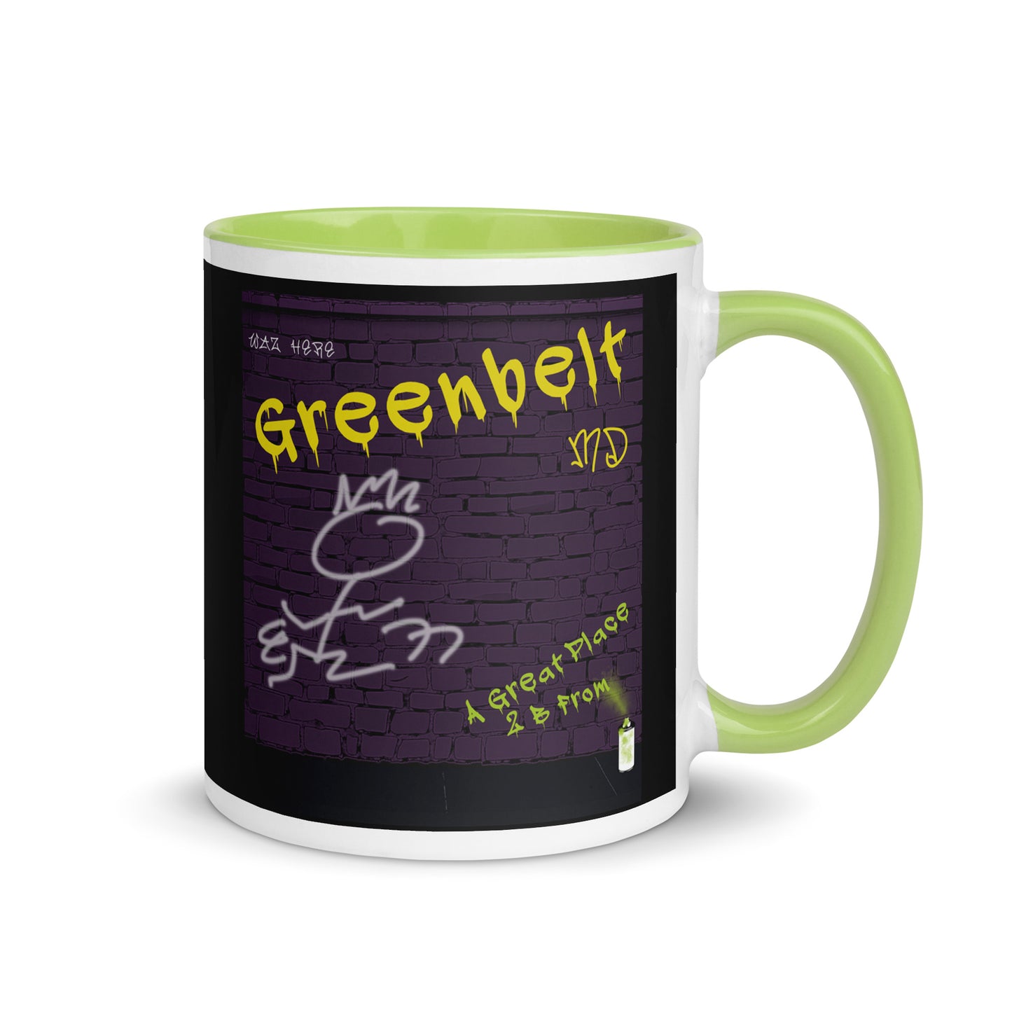 Graffiti Coffee Mug Maryland Greenbelt