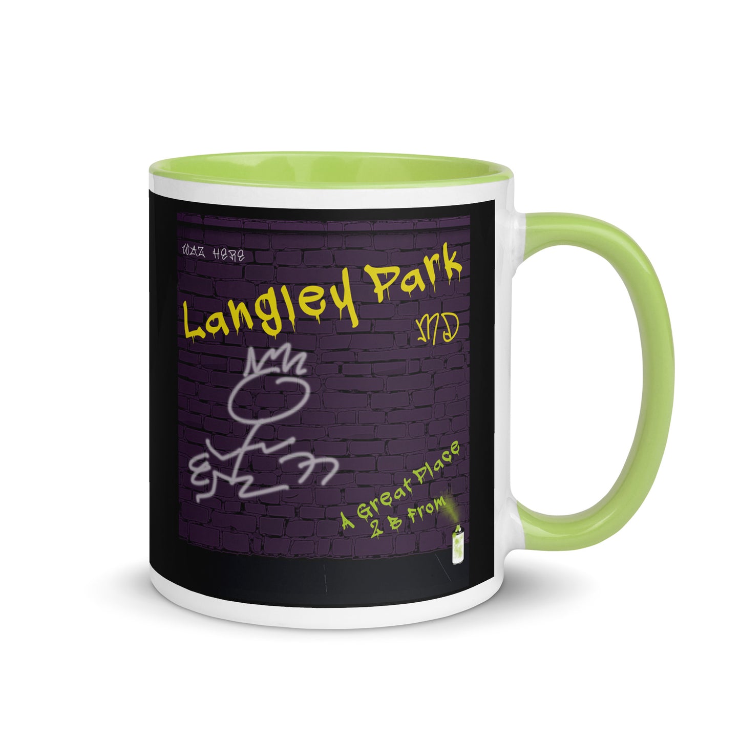 Graffiti Coffee Mug Maryland Langley Park