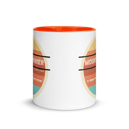 70s Coffee Mug Maryland Mount Rainier