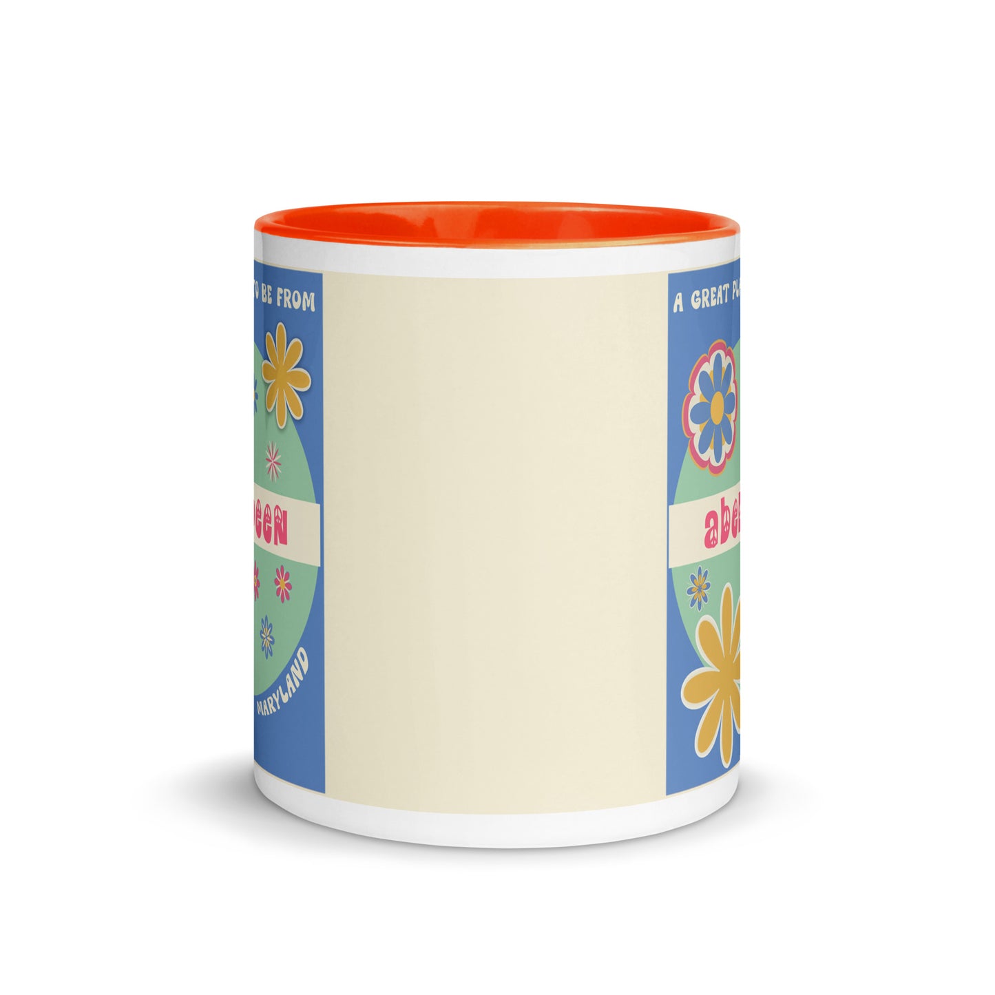 Flower Power Coffee Mug Maryland Aberdeen