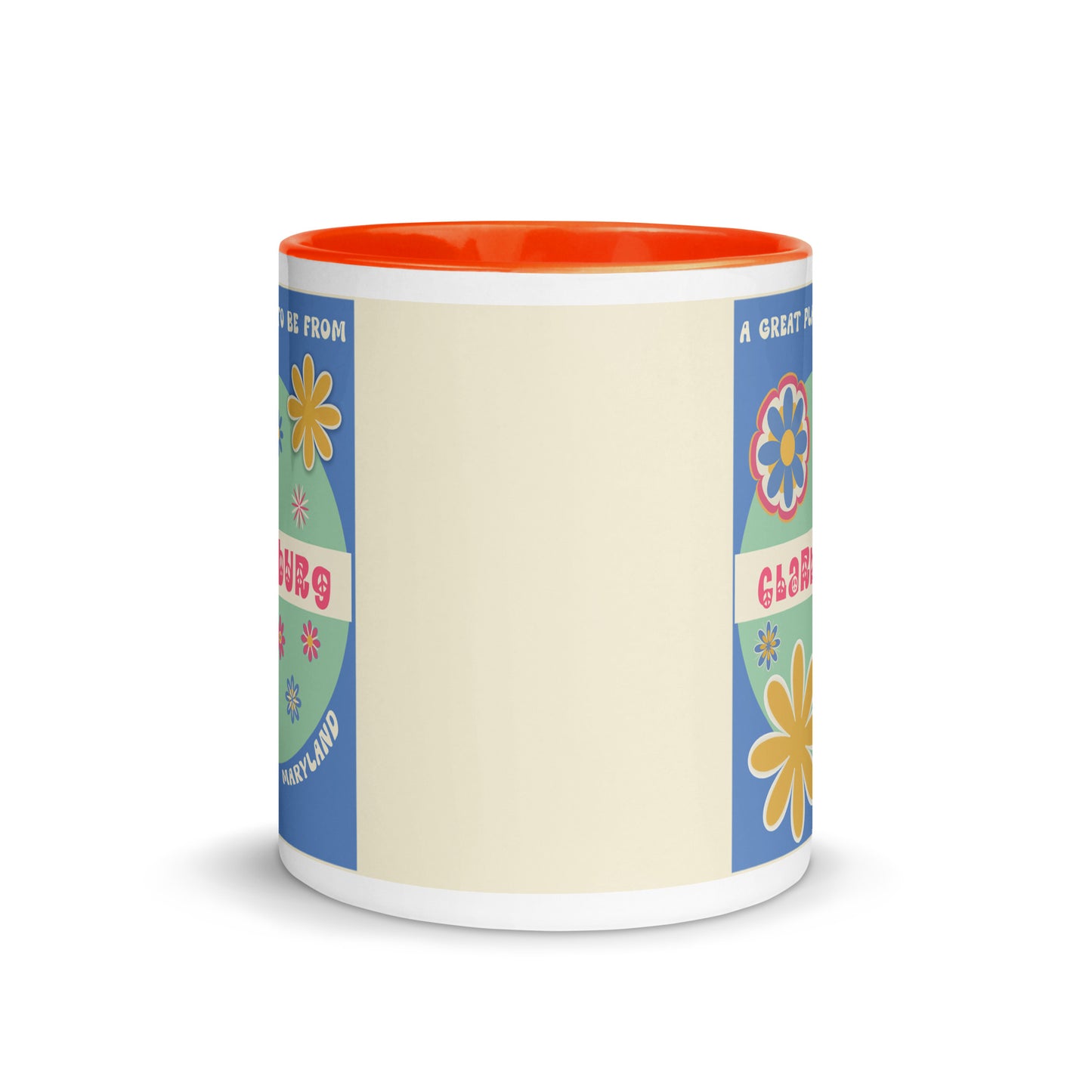 Flower Power Coffee Mug Maryland Clarksburg