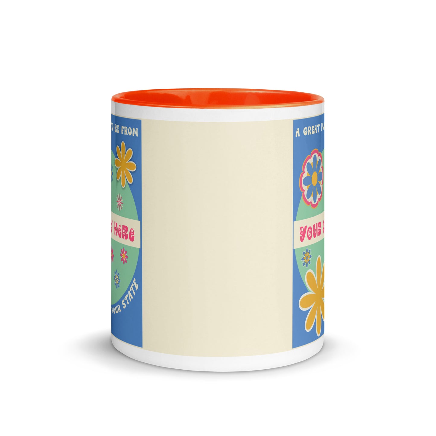 Flower Power Coffee Mug Custom