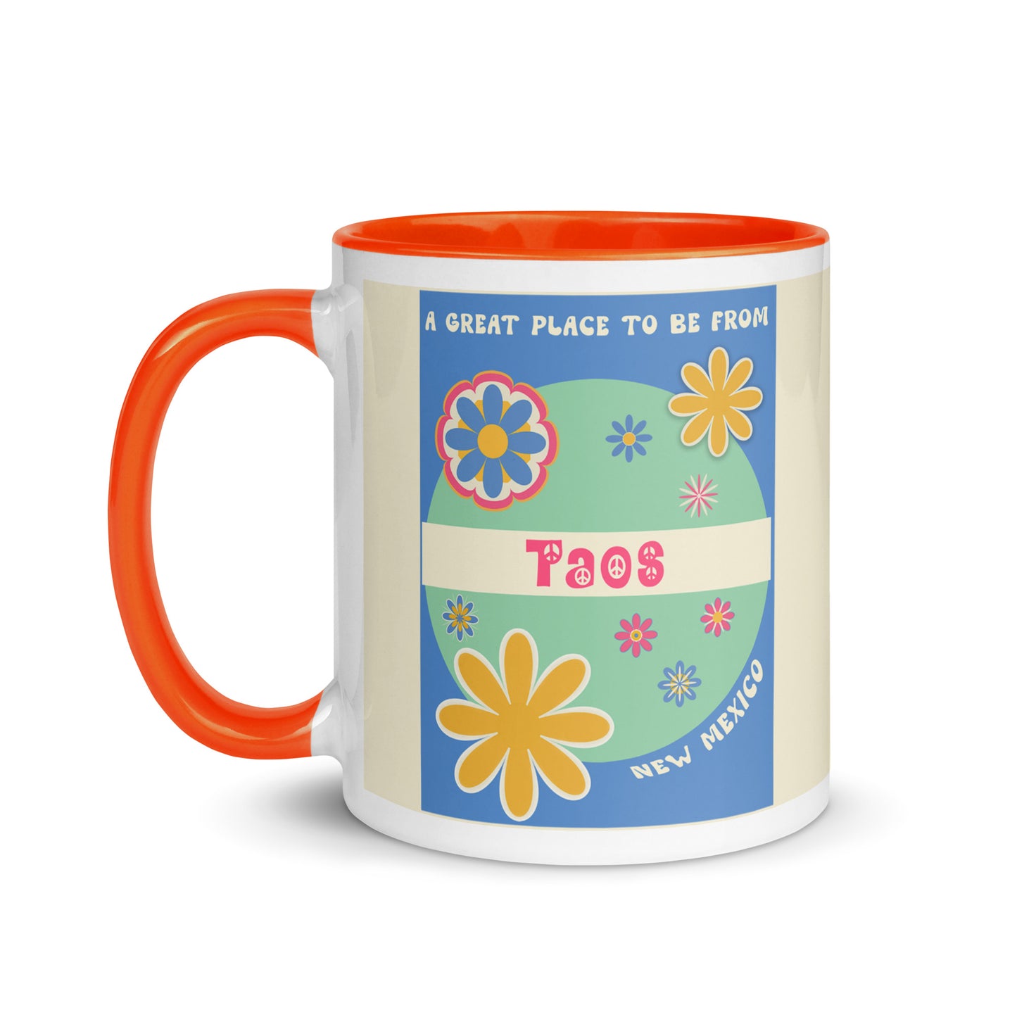 Flower Power Coffee Mug New Mexico Taos