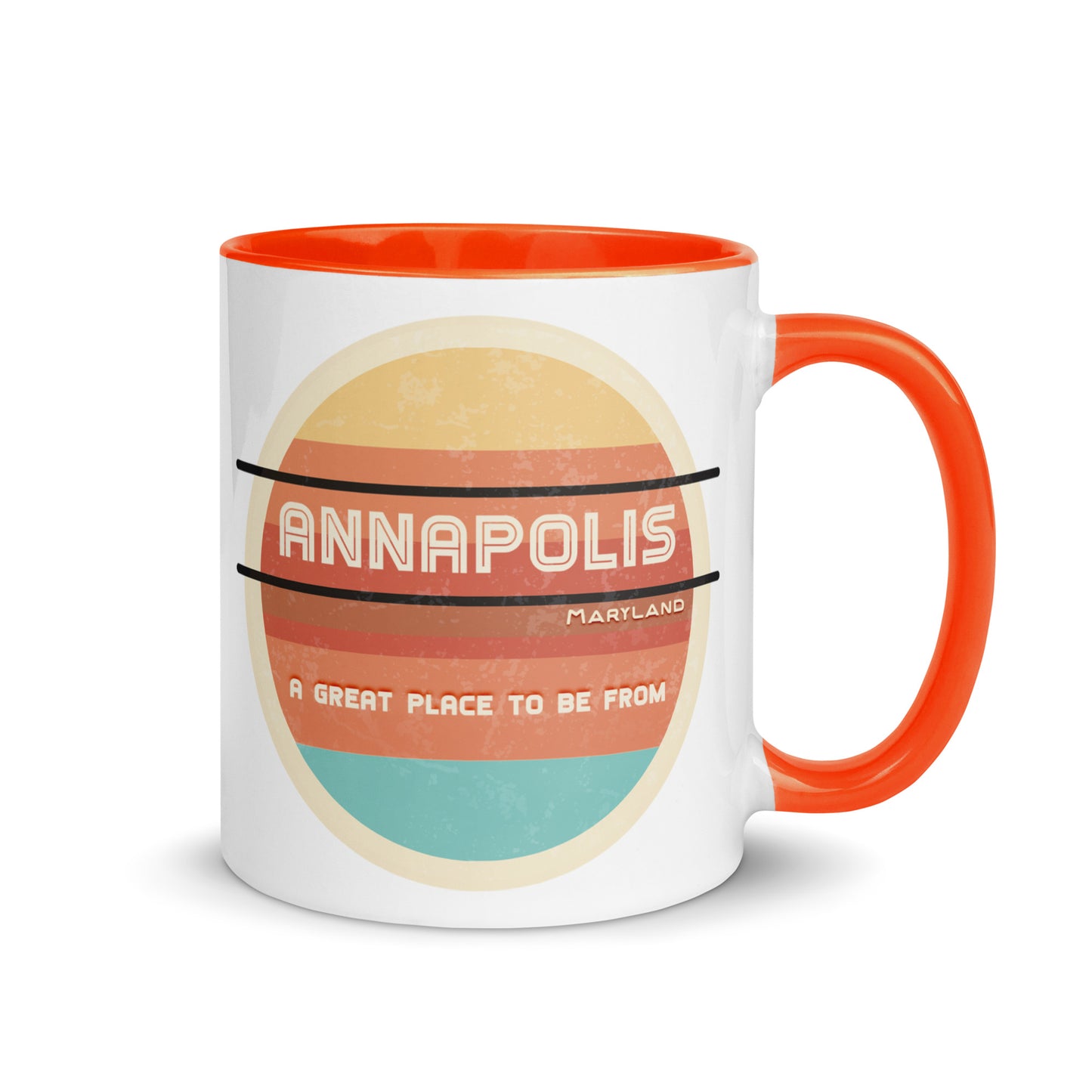 70s Coffee Mug Maryland Annapolis