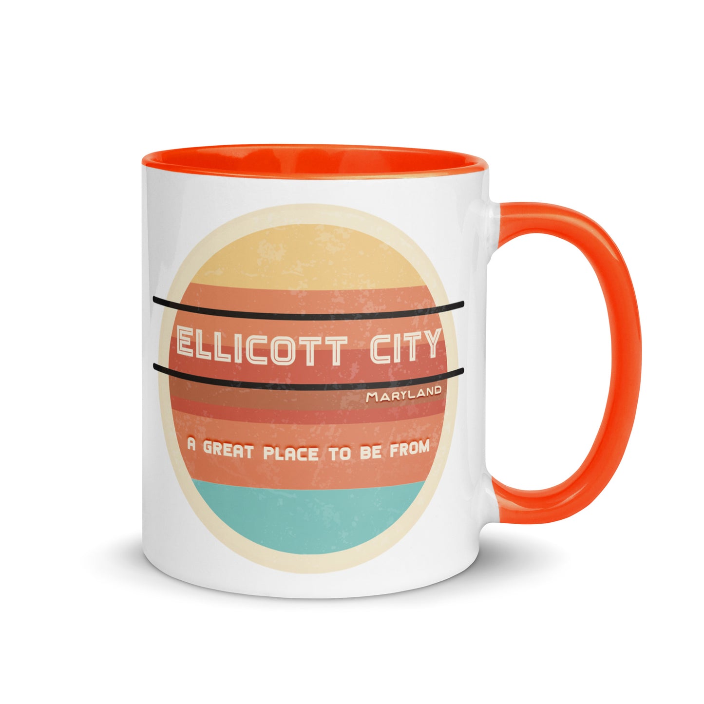 70s Coffee Mug Maryland Ellicott City