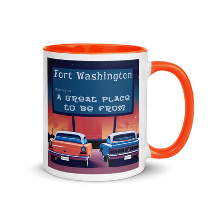 Drive-In Coffee Mug Maryland Fort Washington