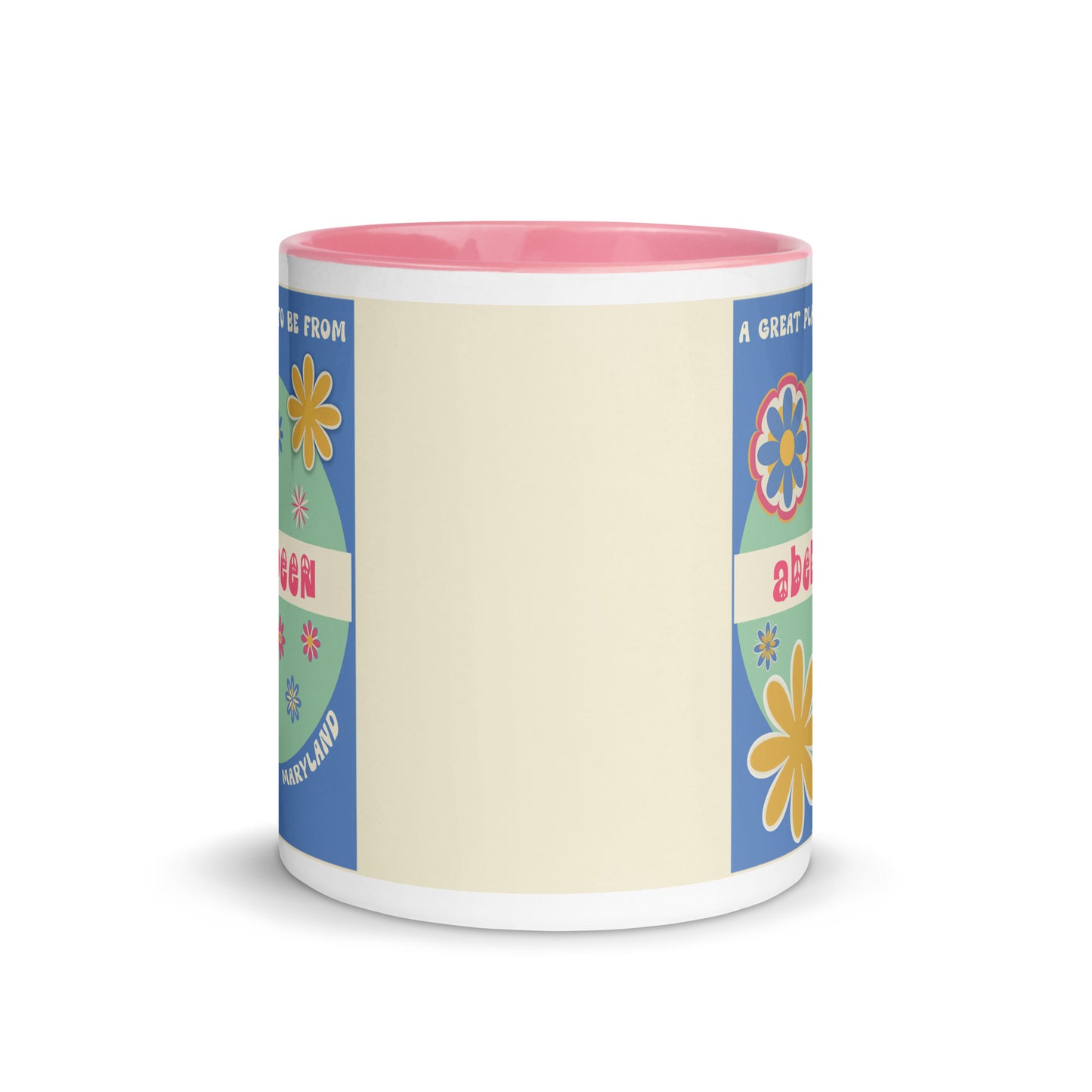 Flower Power Coffee Mug Maryland Aberdeen