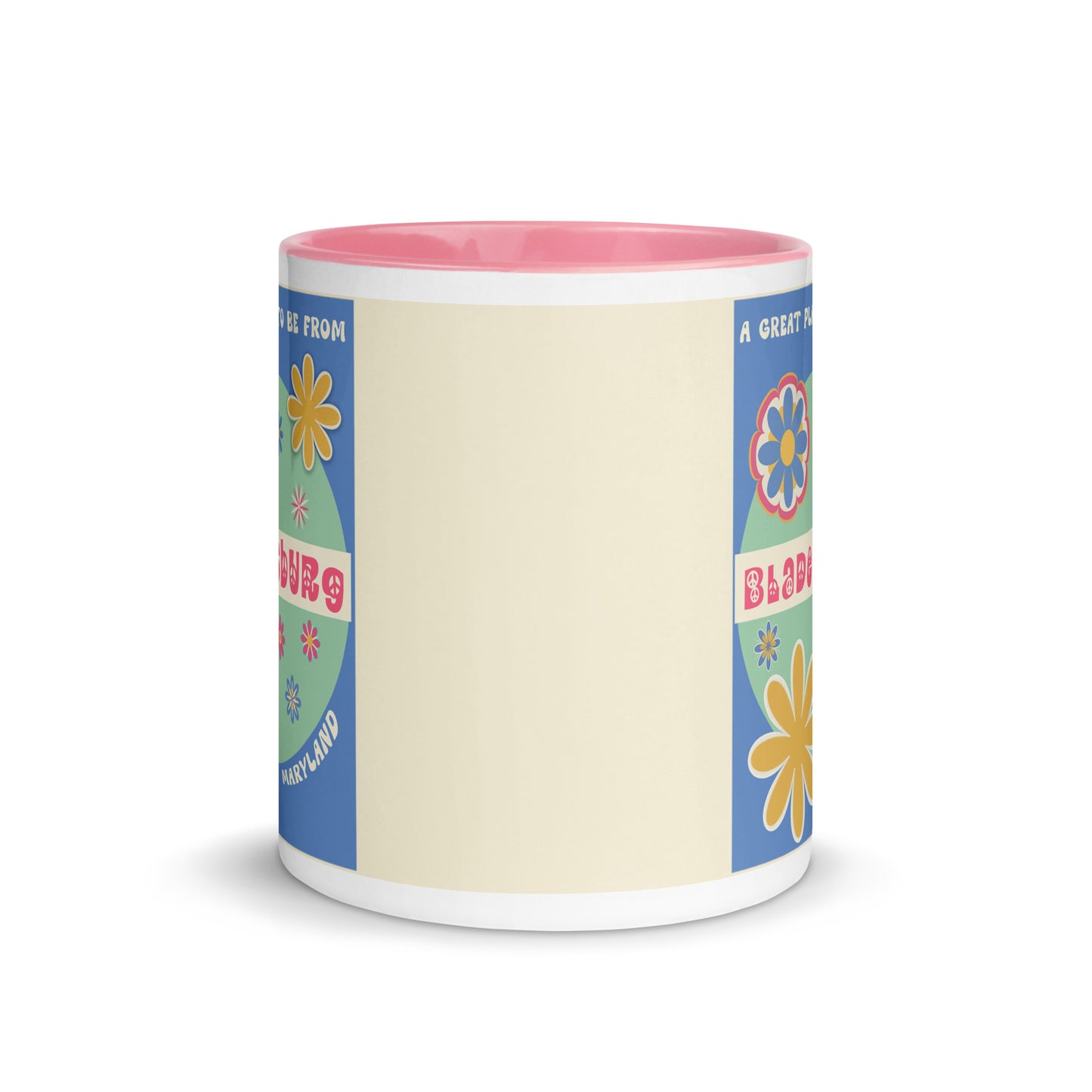 Flower Power Coffee Mug Maryland Bladensburg