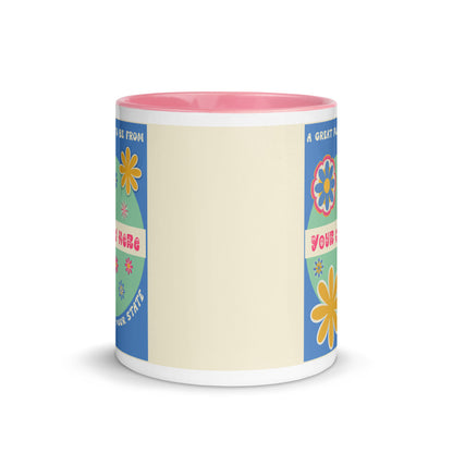 Flower Power Coffee Mug Custom