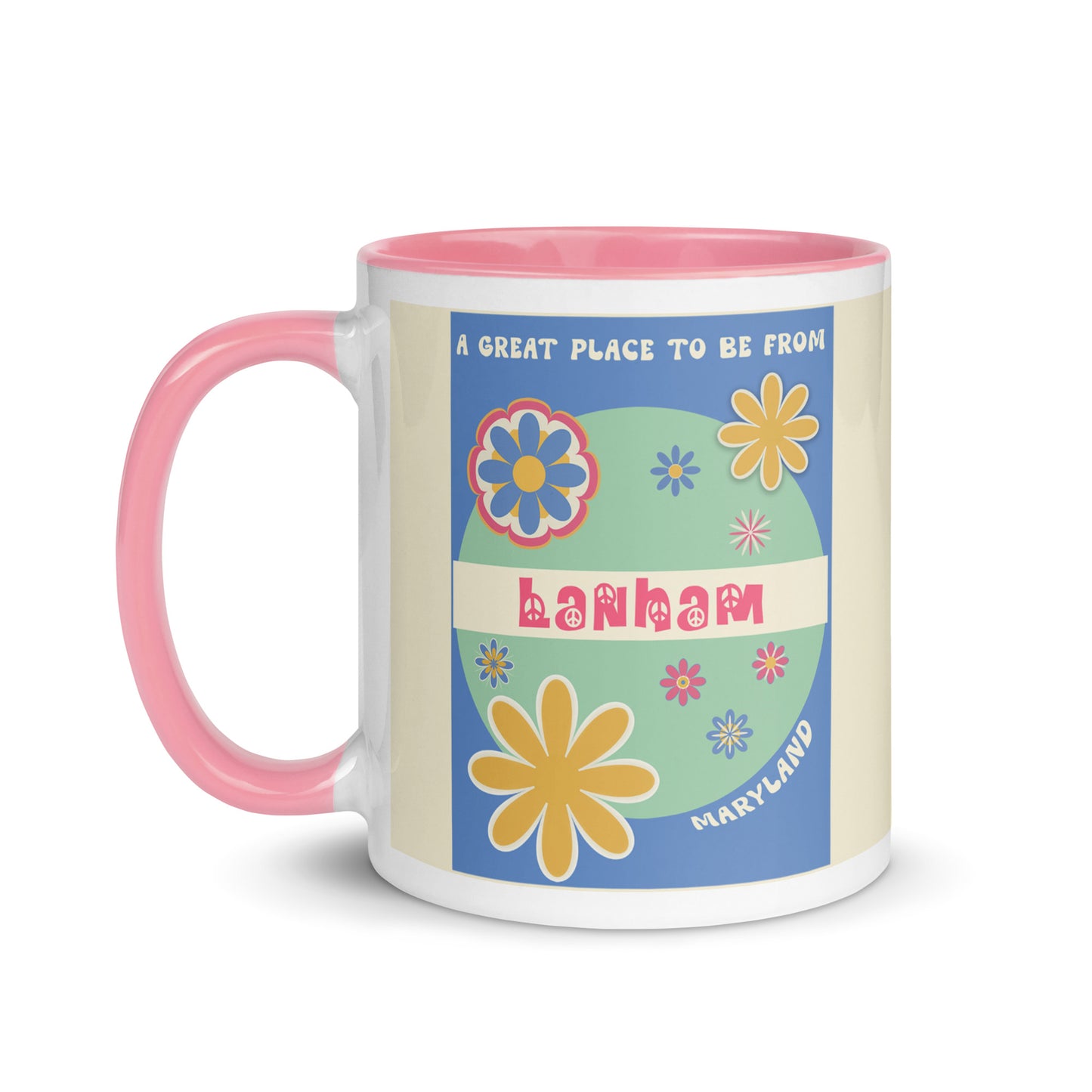 Flower Power Coffee Mug Maryland Lanham