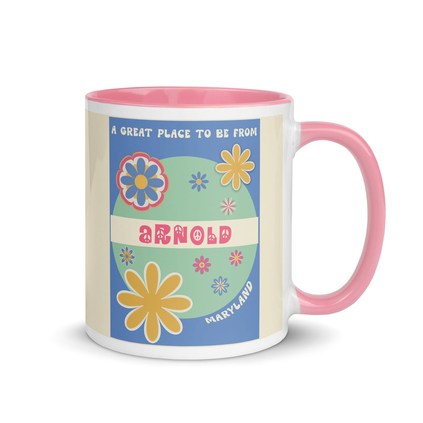 Flower Power Coffee Mug Maryland Arnold