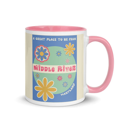 Flower Power Coffee Mug Maryland Middle River