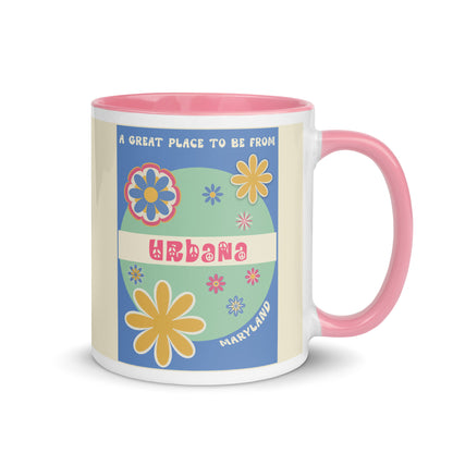 Flower Power Coffee Mug Maryland Urbana