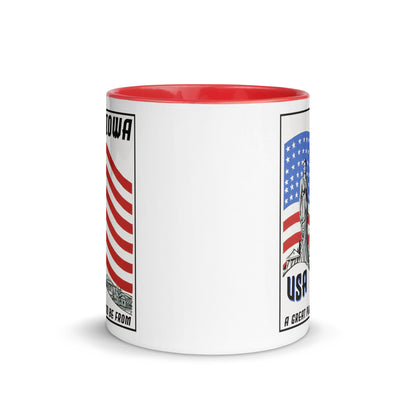 USA Coffee Mug Iowa