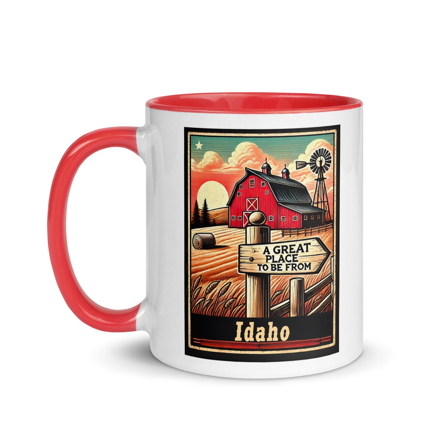 Fields of Home Coffee Mug Idaho