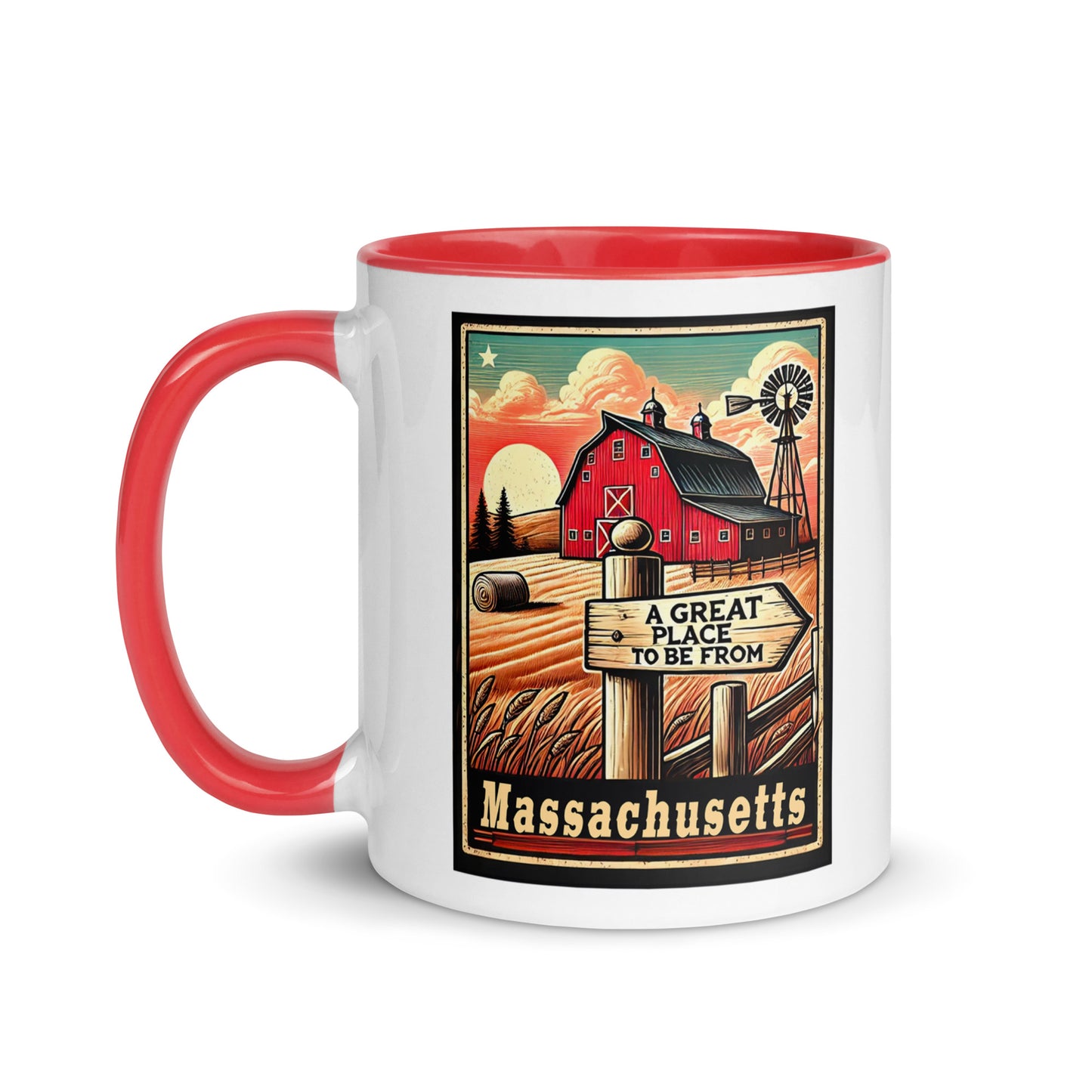 Fields of Home Coffee Mug Massachusetts