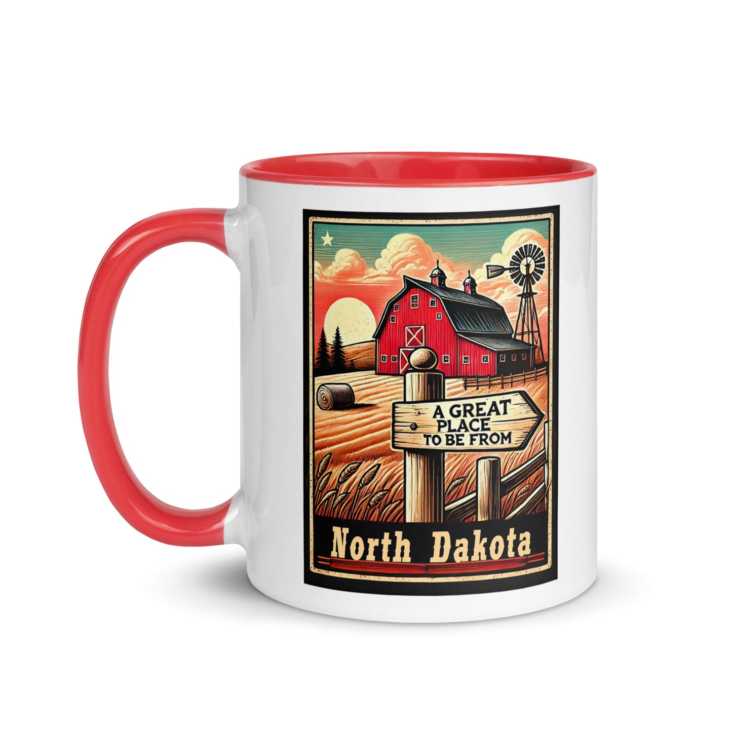 Fields of Home Coffee Mug North Dakota